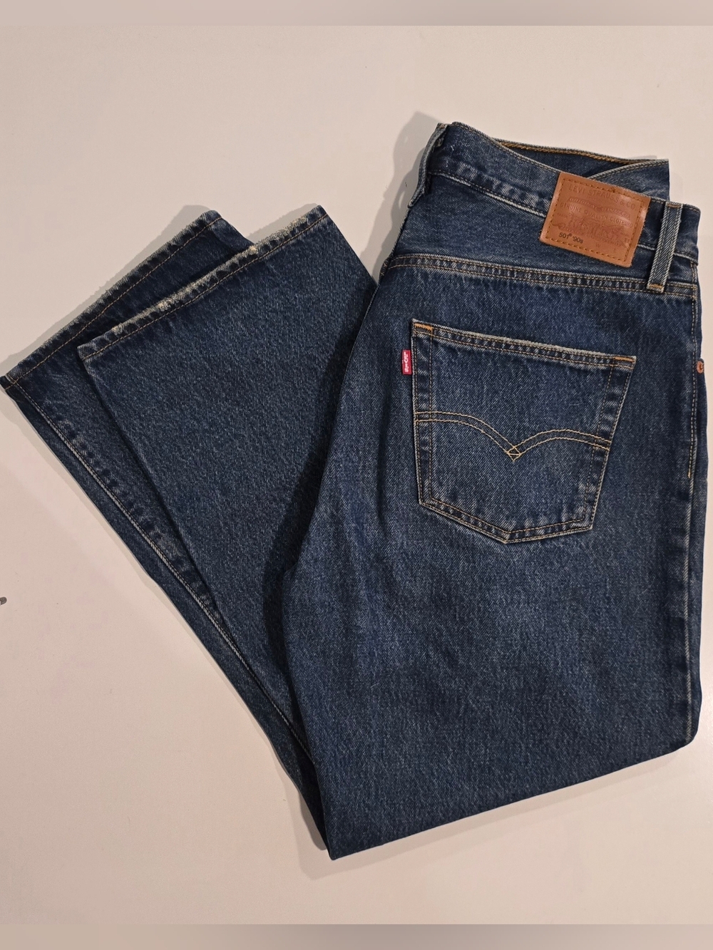 Levi's 501 '90s Ankle Relaxed Straight Leg Jeans - Picture 7 of 10